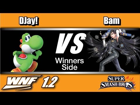 WNF 1.2 - SCB | DJay! (Yoshi) Vs. 2GG | Bam (Bayonetta) Winners Side - Smash Wii U