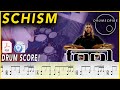 Schism Tool DRUM SCORE Sheet Music 269 DRUMSCRIBE