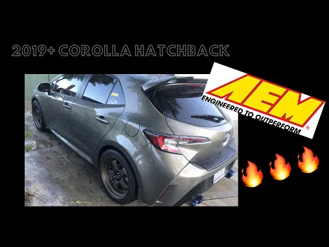 AEM INTAKE INSTALL | 2019+ Corolla Hatchback