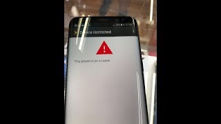 Remove Sprint Lease Pin Lock Samsung Galaxy S8 Plus G950U G955U