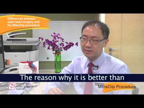 Minimally invasive procedure for leaky heart valves (MitraClip)