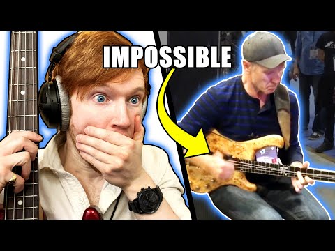 Is This The HARDEST Slap Bass Solo EVER?!
