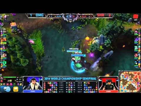 LMHT [11-10-2014] SHR vs OMG - Chung Kết Thế Giới Mùa 4 - Bán Kết 2 - Trận 4