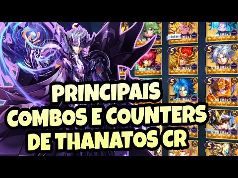 Fortalecidos e Enfraquecidos com Meta de Thanatos Cloth Repair - Saint Seiya Awakening