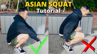 THE ASIAN SQUAT