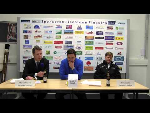 Pressekonferenz Fischtown Pinguins vs. Bietigheim Steelers 5:2 am 16.02.2014