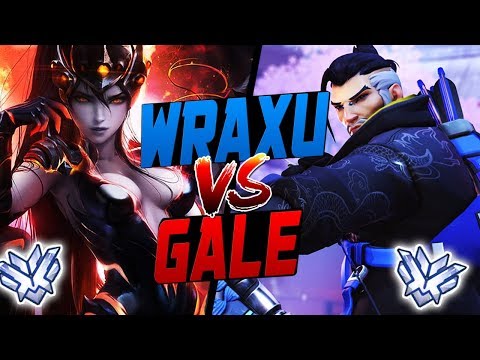 WRAXU BEST HANZO VS GALE PRO WIDOW! WHO'S BEST? [ OVERWATCH SEASON 7 TOP 500 ]