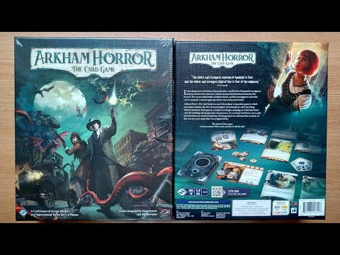 Arkham Horror: The Card Game - Revised Core Set UNBOXING in 60ish seconds - Fantasy Flight Games