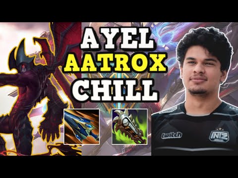 AYEL EM MAIS UM JOGO CLEAN DE AATROX! AATROX vs IRELIA! SEASON 2024! PATCH 14.3