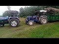 Farmtrac 6055 Full Loaded Trolly Farmtrac Naal Kheti Karda Song Status Farming Status Vidio