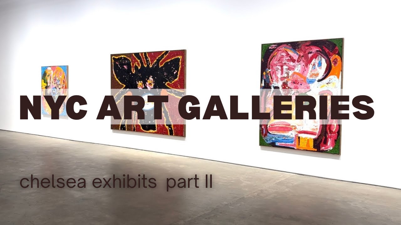 NYC: Contemporary Art Exhibits Walkthrough - Chelsea Part 2 | Paintings | Sculpture | Photography