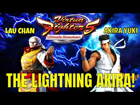 VF5US- THE LIGHTNING AKIRA! (Virtua Fighter 5: Ultimate Showdown)- Lau Chan Matches, Gaming, FGC.