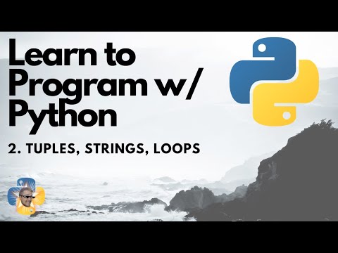 Tuples Strings Loops Python 3 Programming Tutorial p 2