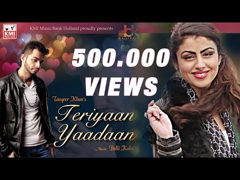 Punjabi love song  -Yadaan Teriyaan Full Video Song HD || Super Hit || Tauqeer Khan Ft. Balli Kalsi