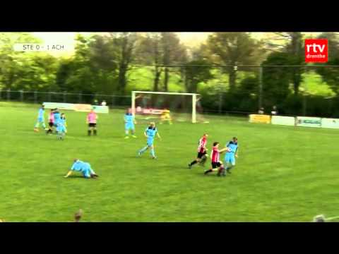 Steenwijk bederft kampioensfeest Achilles 1894 in slotminuut