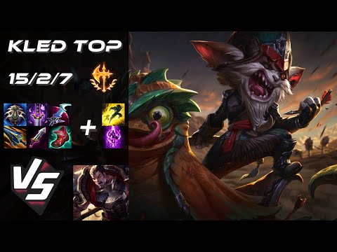 TOP Kled vs Darius - NA Challenger Patch 14.7