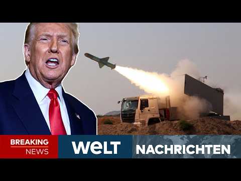 IRAN: Säbelrasseln geht weiter! – USA drohen mit massivem Militärschlag! | WELT Livestream