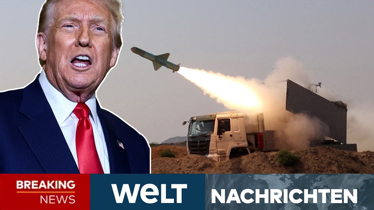IRAN: Säbelrasseln geht weiter! – USA drohen mit massivem Militärschlag! | WELT Livestream