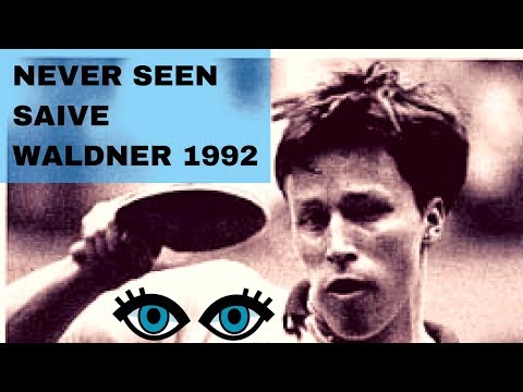 SAIVE Jean-Michel - WALDNER Jan Ove 1992 NEVER SEEN | TABLE TENNIS FROM THE PAST
