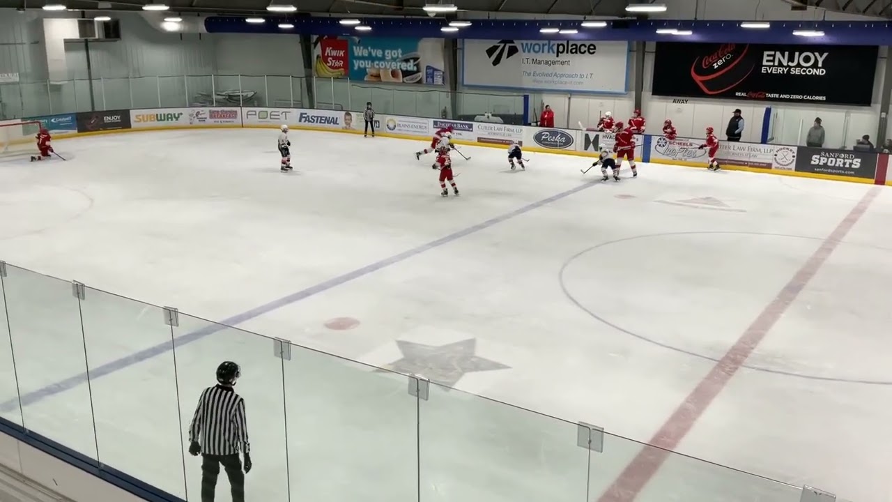 Game 14: 5-2 Sioux Falls: Jensen score an empty net Lionel with an assist