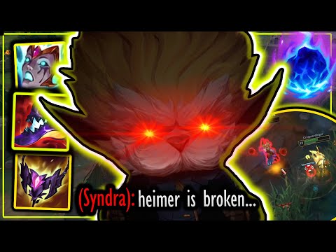 Heimerdinger but I counter Syndra midlane.....