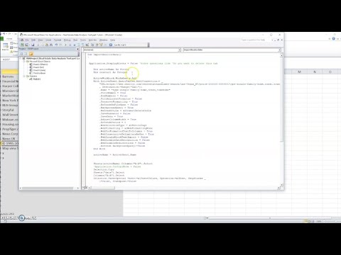 Learn to Code: Excel VBA Real Estate Data Analysis Tools part 1 - Record Macro to Pull Web Data