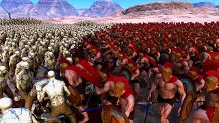 800 SPARTANS VS 3.000 ZOMBIES