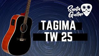 Video thumbnail for Violão Tagima TW  25 - Review by Santa Guitar