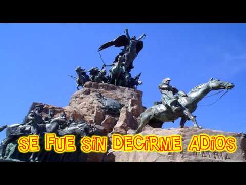 se fue sin decirme adios