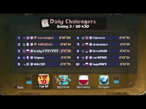 3rd PLACE!!! Dojo Co-op Rayman Legends Daily Challenge 06/07/2018