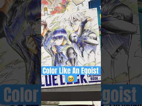 Coloring Pages Blue Lock