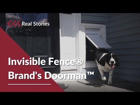 How the Invisible Fence® Brand's Doorman™ Pet Door Works