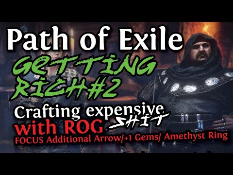 [POE 2023] CRAFTING EXPENSIVE ITEMS WITH ROG / GETTING RICH#2