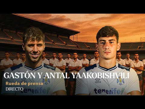 CD Tenerife | Presentación de Gastón Valles y Antal Yaakobishvili | CD Tenerife