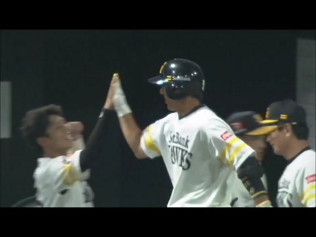 【ファーム】ホークス・市川 代打で今季第1号の一発‼ 2019/7/15 H-D(ファーム)