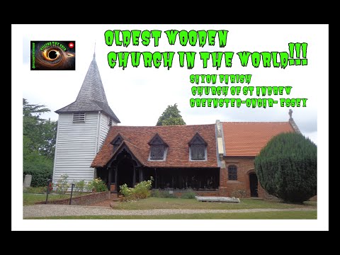 OLDEST WOODEN CHURCH IN THE WORLD -SAXON PARISH CHURCH OF ST ANDREW GREENSTED ESSEX#fillingthevoid
