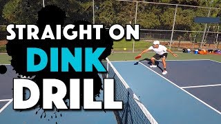 Pickleball Dink Drill | Straight On Dinks