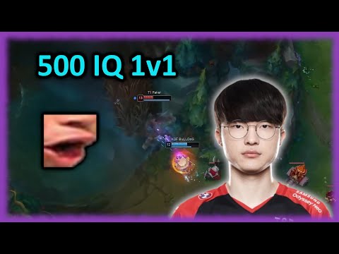 T1 Faker 1v1 KDF Bulldog with Gragas | T1 vs KDF | LCK Spring