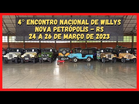 4° ENCONTRO NACIONAL DE WILLYS - NOVA PETRÓPOLIS RS - 2023