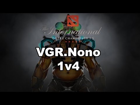 [Highlight] VGR.Nono 1v4 #TI6 Group Stage