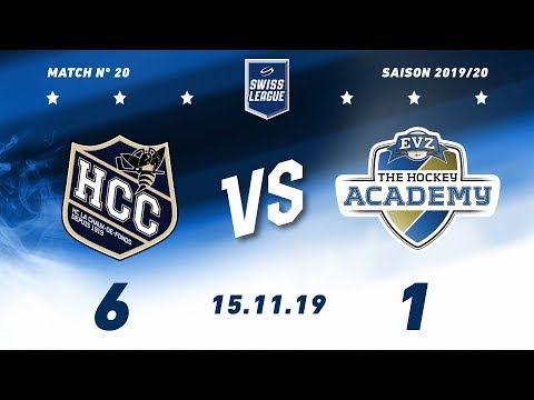 15.11.2019 HC La Chaux-de-Fonds - EVZ Academy (6-1)