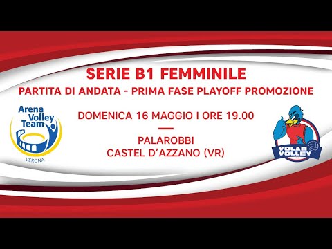 Verona - Volano I Serie B1 - 2020/2021 I Andata 1ª Fase Playoff