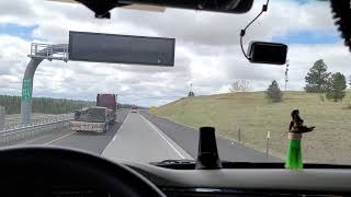 Drive Semi Truck Down Steep Mountain Cabbage in Pendleton, Oregon