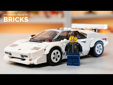 Vidéo LEGO Speed Champions 76908 : Lamborghini Countach