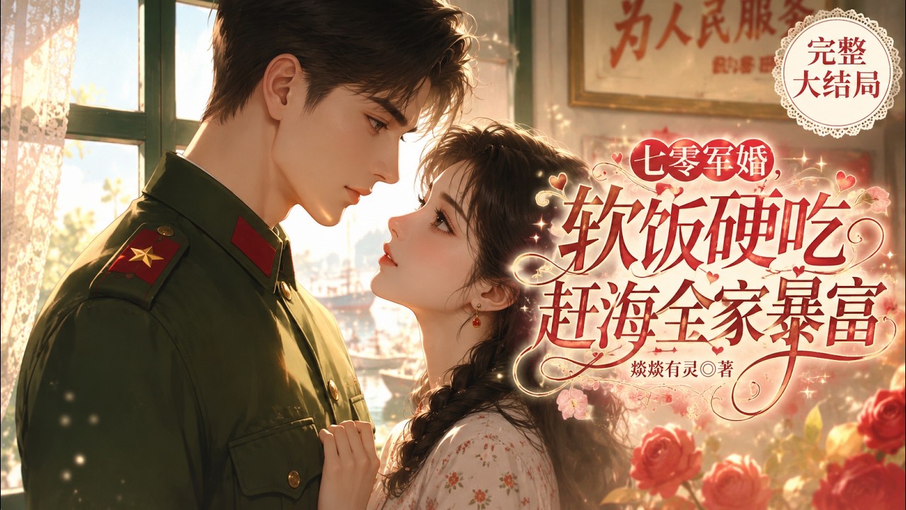 【完结】💕《七零军婚，软饭硬吃赶海全家暴富》穿越七零年代快饿死，入赘给毁容女兵王。大院军嫂笑?