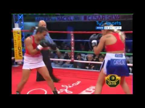 Maria ROMAN vs Julieta CARDOZO - Full Fight - Pelea Completa
