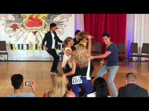 Jesse Lopez and Lindsay mistretta summer hummer allstar allskate