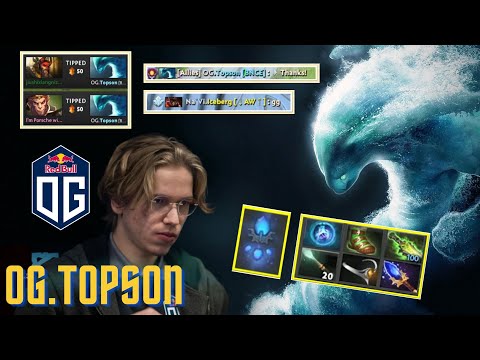 OG.TOPSON - Morphling 200IQ play with AGHANIMS SHARD + SCEPTER | Chill dota