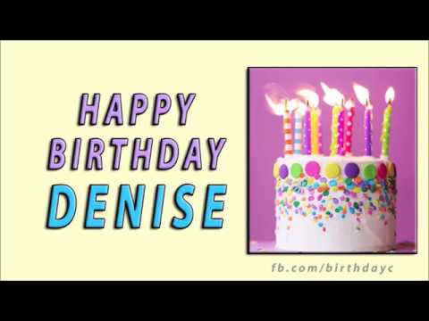 Happy Birthday DENISE !