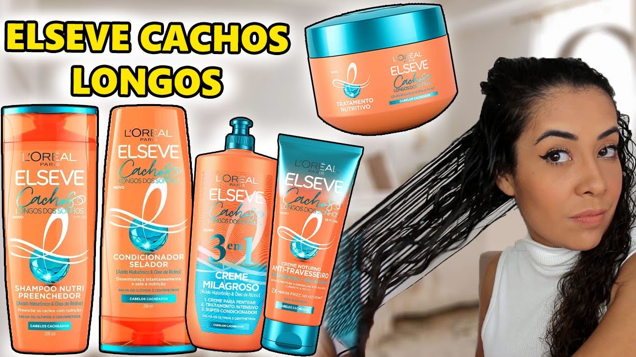 ELSEVE CACHOS LONGOS VALE A PENA ? RESENHA